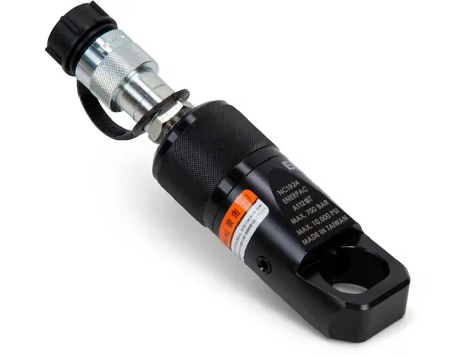 NC1924, 10 Ton Kapasiteli, Hidrolik Somun Kesici, 0,94 inç'e kadar altıgen somunlar için