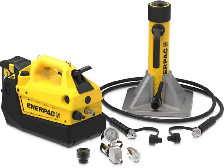 RWL25, 25 Ton, Kablosuz Pompalı (115V) Vagon Tekerlek Kaldırma Kiti