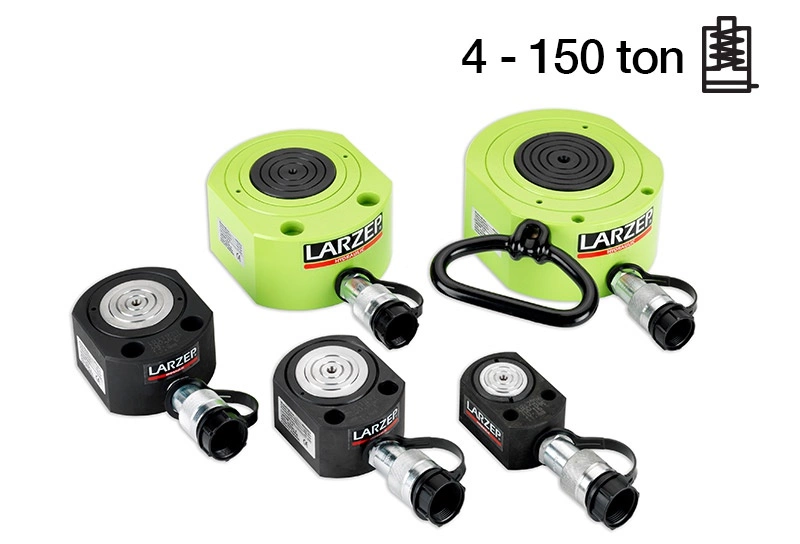 Larzep SMX Serisi Ultra Yassı Yaprak Krikolar [ 4 – 150 Ton ]