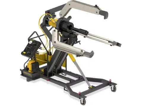 LGH3100B, 100 Ton, 3 Çeneli, Hidrolik Kilitli Çekme Seti, Arabası ve Elektrikli Pompasıyla Birlikte, 115