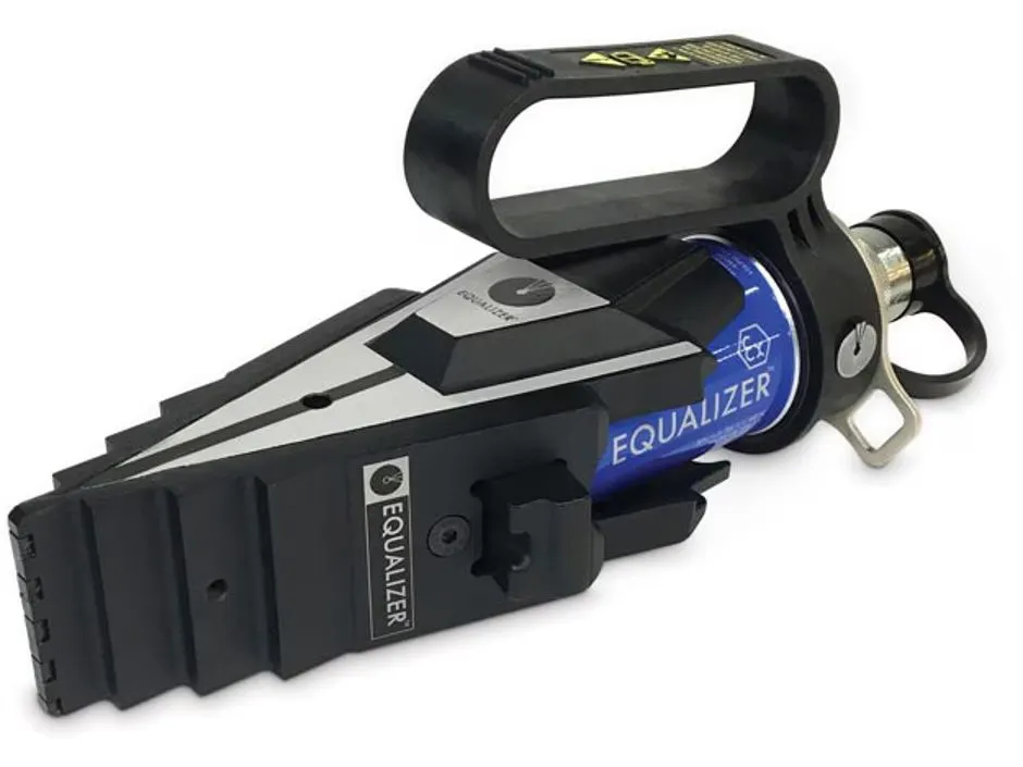 SWi2025TEMINEX, 26,9 Ton, ATEX Sertifikalı Harici Hidrolik Flanşlı Serpme Makinesi Mini Seti, 4,1 inç Maksimum Yayılma Genişliği