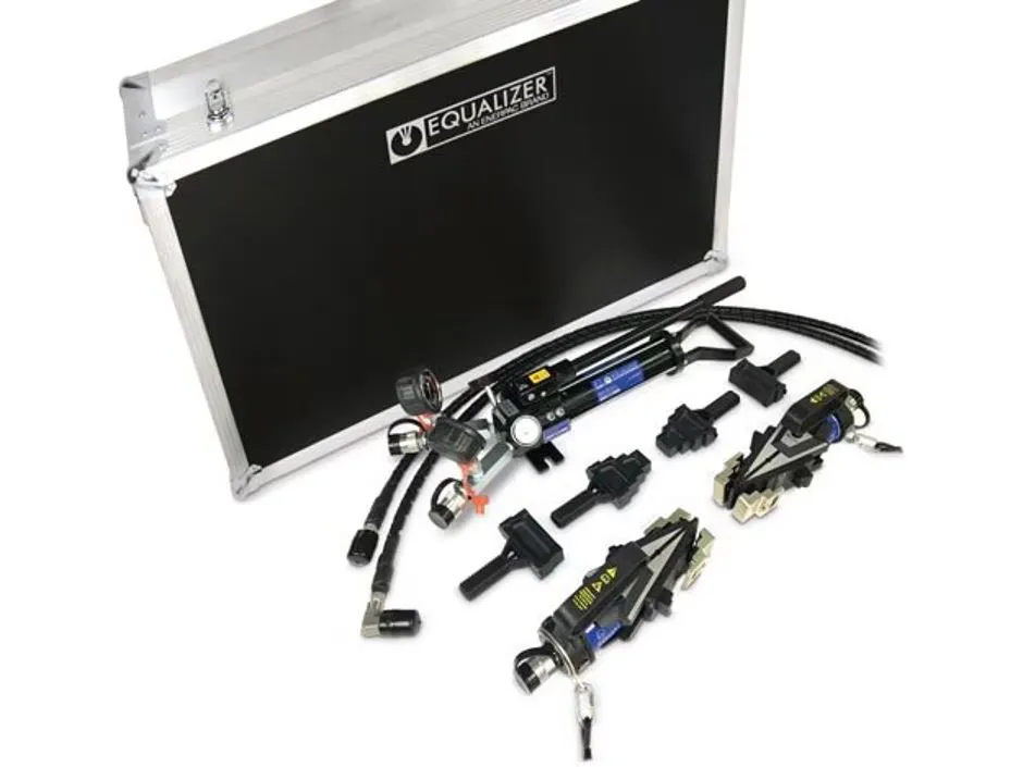 SWi2025TEMAXEX, 26,9 Ton, ATEX Sertifikalı Harici Hidrolik Flanşlı Yayma Makinesi Maxi Seti, 4,1 inç Maksimum Yayılma Genişliği