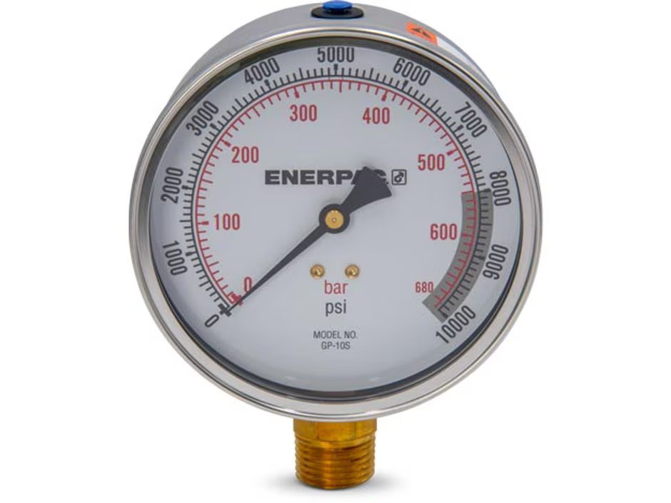 GP10S, Hidrolik Basınç Göstergesi, 10.000 psi, 700 bar
