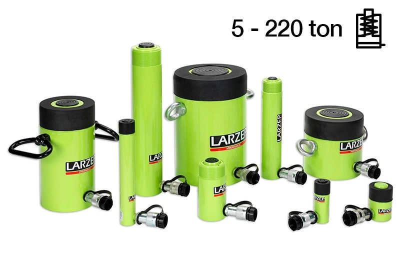 Larzep SM Serisi Yaylı Hidrolik Krikolar [5 – 220 Ton]