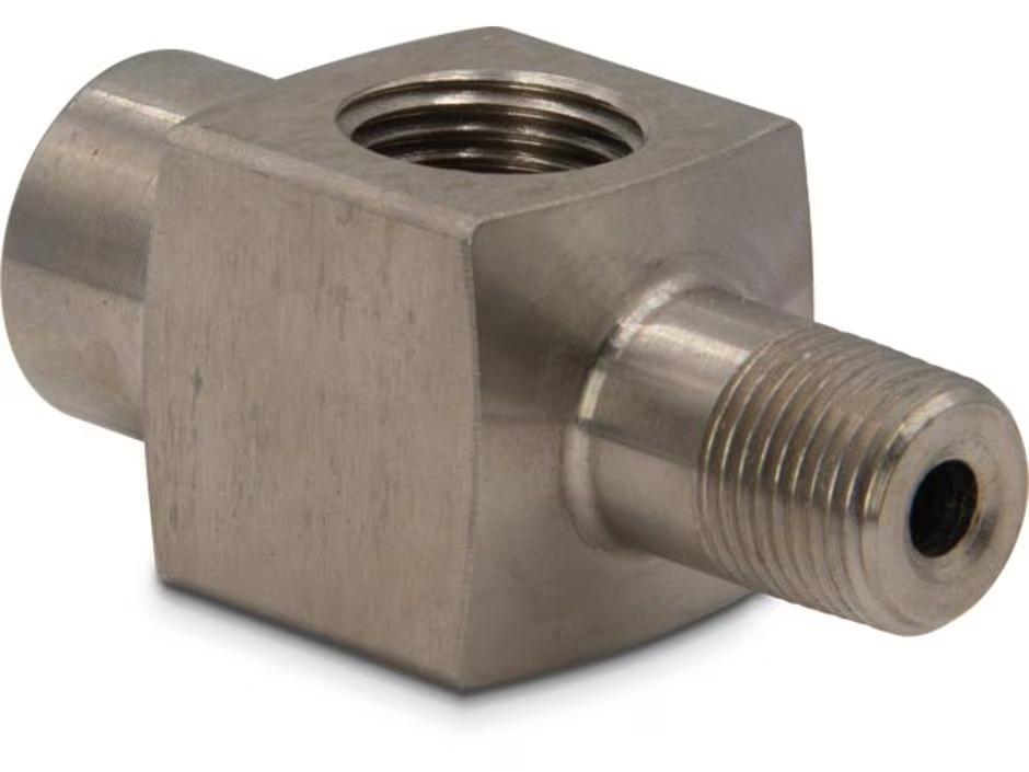 GA1, Manometre Adaptörü, 1/2 inç NPTF Manometre Portu, 700 bar