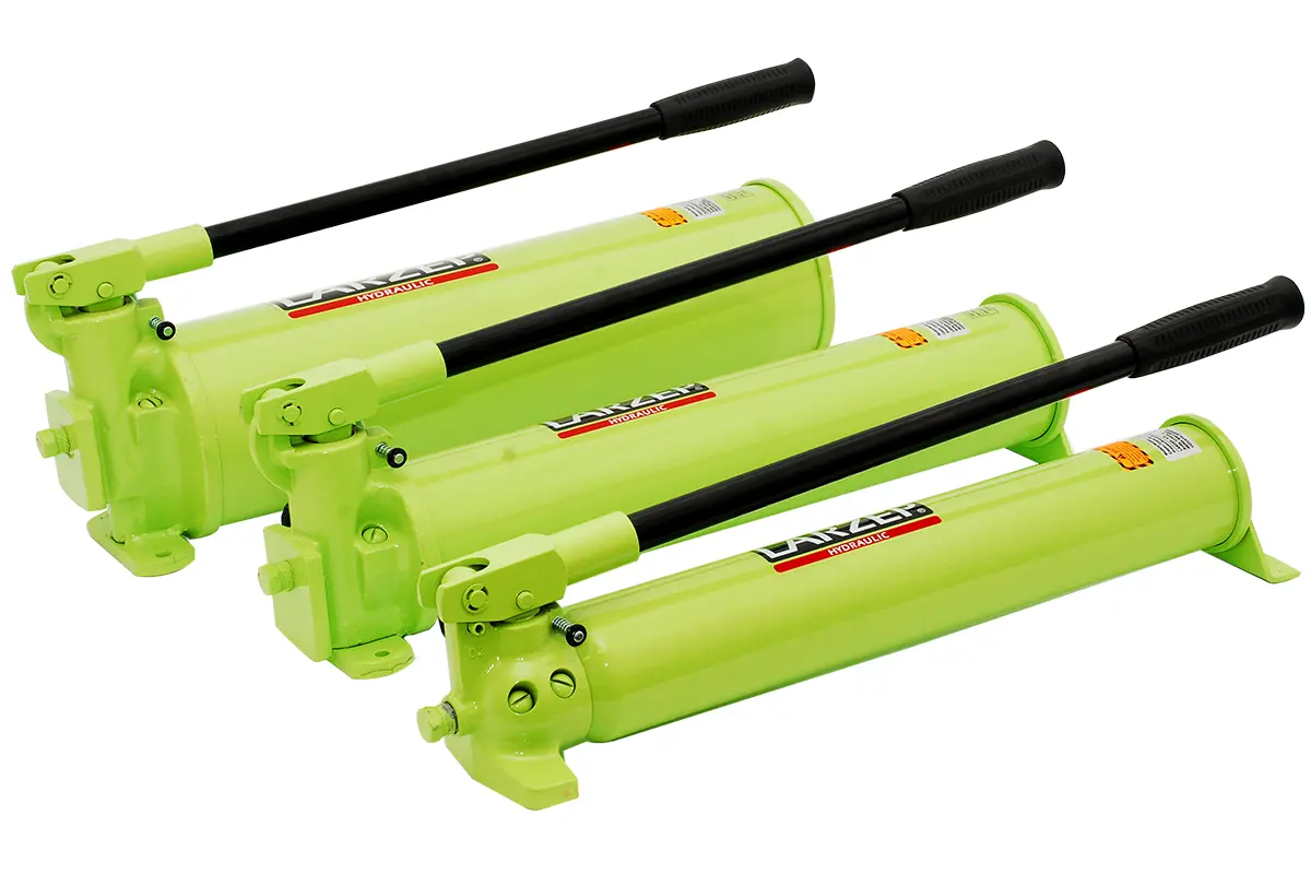 Larzep W Serisi Hidrolik El Pompası Tek Etkili [700 Bar - 1400 cm³]