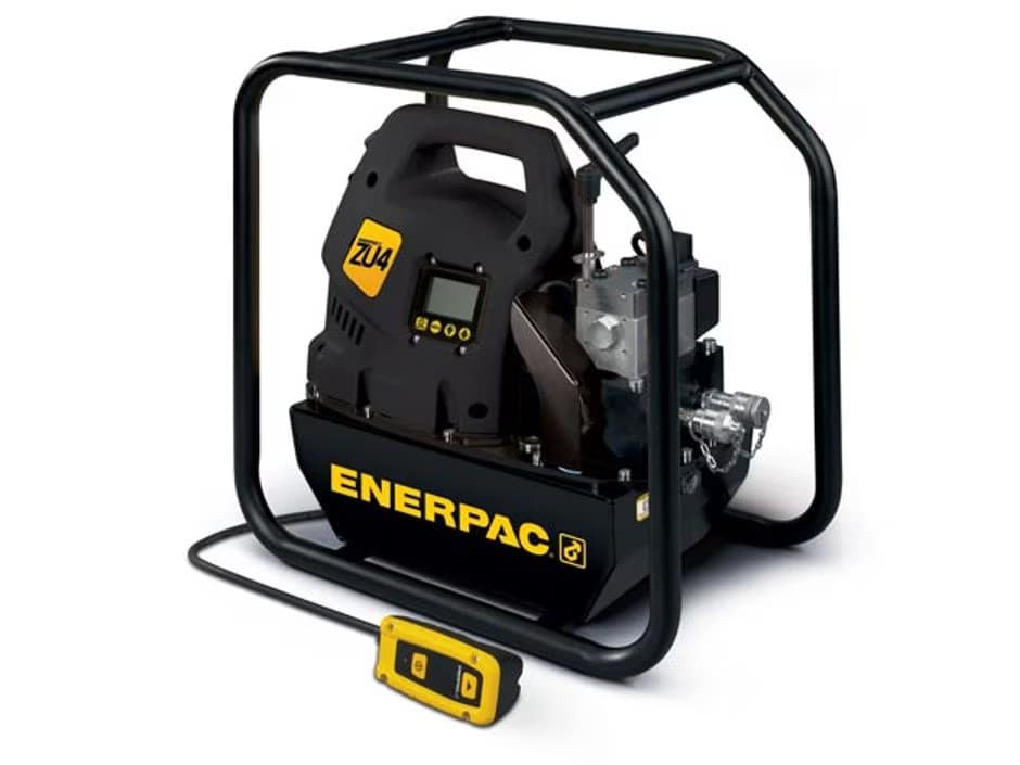 ZU4208TE-QR, Elektrikli Hidrolik Tork Anahtarı Pompası, Pro, LCD Ekran, Koruma Kafesi, 1,75 galon Kullanılabilir Yağ, 208-240V