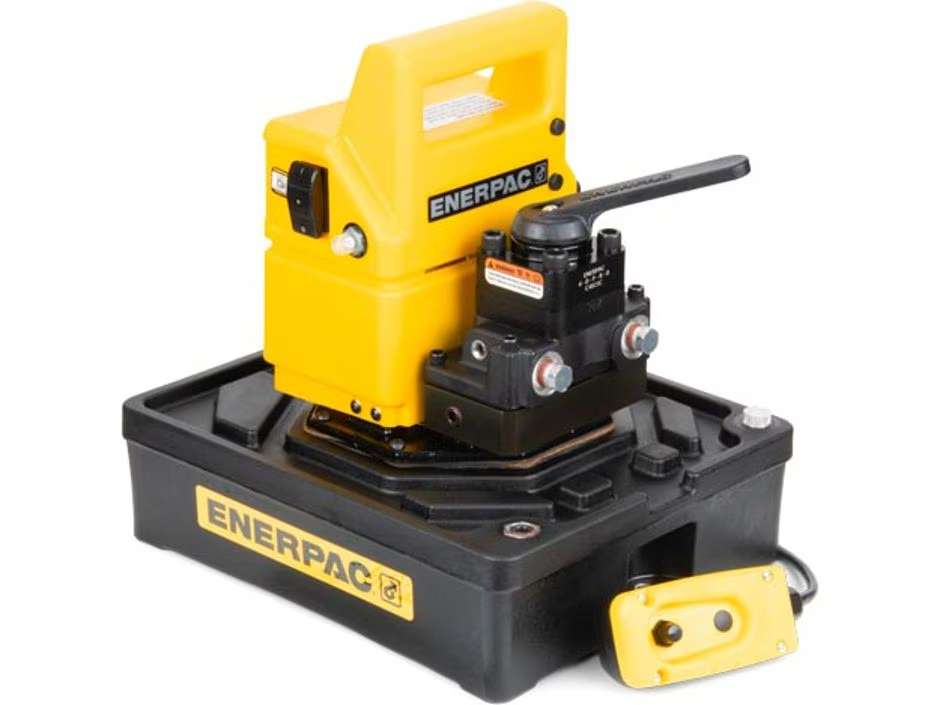 PUJ1401B, Çift Hızlı, Ekonomik Elektrikli Hidrolik Pompa, 4/3 Manuel Valf, 115V, Çift Etkili Silindirlerle Kullanım İçin