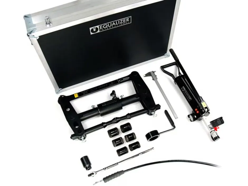 SG15TESTD, 16,9 ton, Hidrolik Güvenli Kavramalı Flanşlı Yayma Seti, Maksimum Yayılma Genişliği 3,94 inç