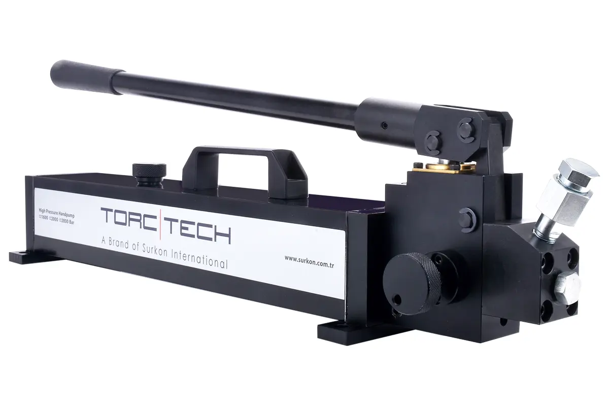 Yüksek Basınç Hidrolik El Pompası Torc-Tech P Serisi [1600 - 2000 - 2800 Bar]