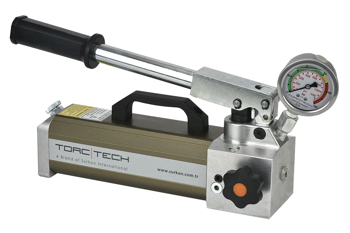 Çift Hızlı Hidrolik El Pompası Torc-Tech WH [700 bar / 0.5 - 0.9 Ltr]